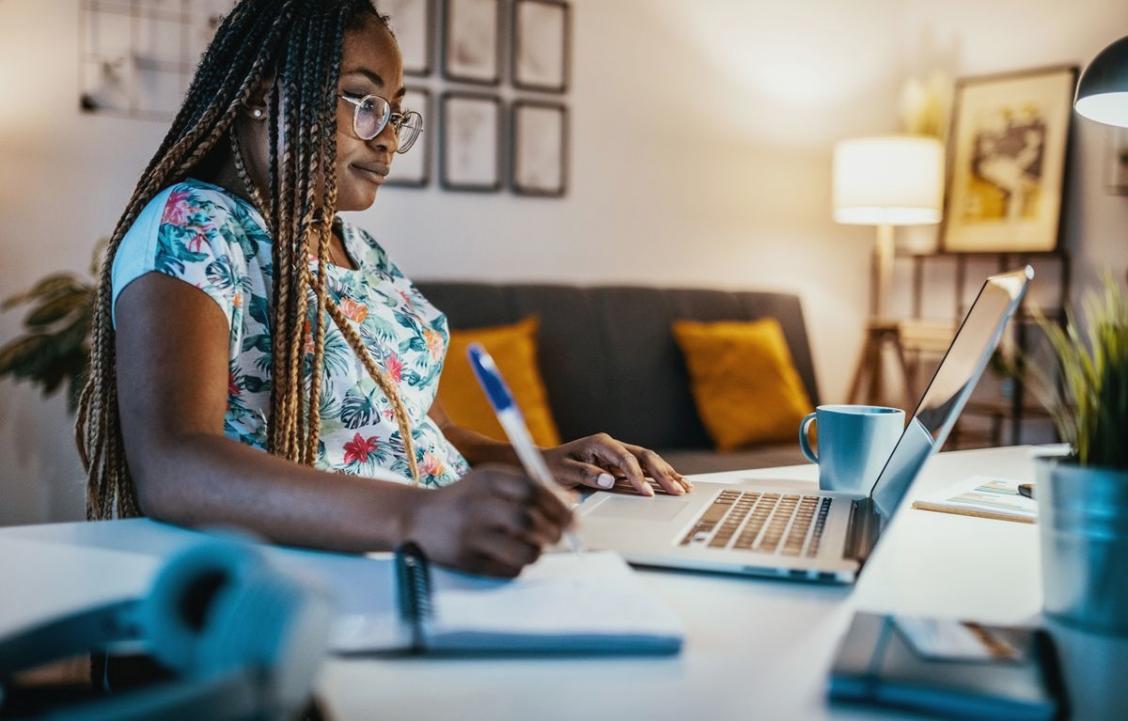 Thoughtful investor examining investment strategy with careful attention